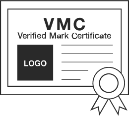 企業ロゴ付きメール（BIMI）　イメージ